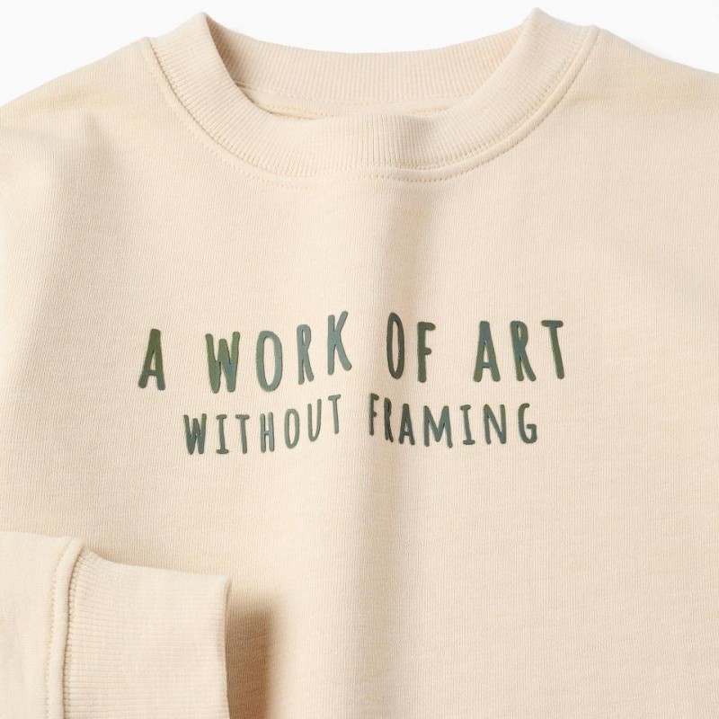 Παιδικό Φούτερ Μπεζ Zippy 26006 Light Beige