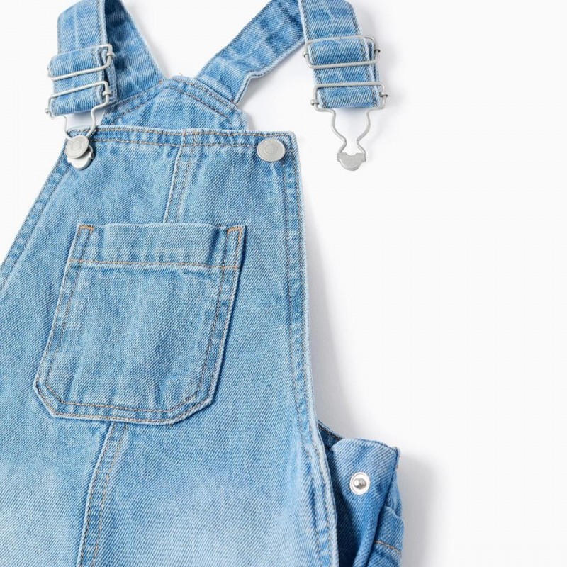 Βρεφική Τζιν Σαλοπέτα  Zippy 26003 Light Blue