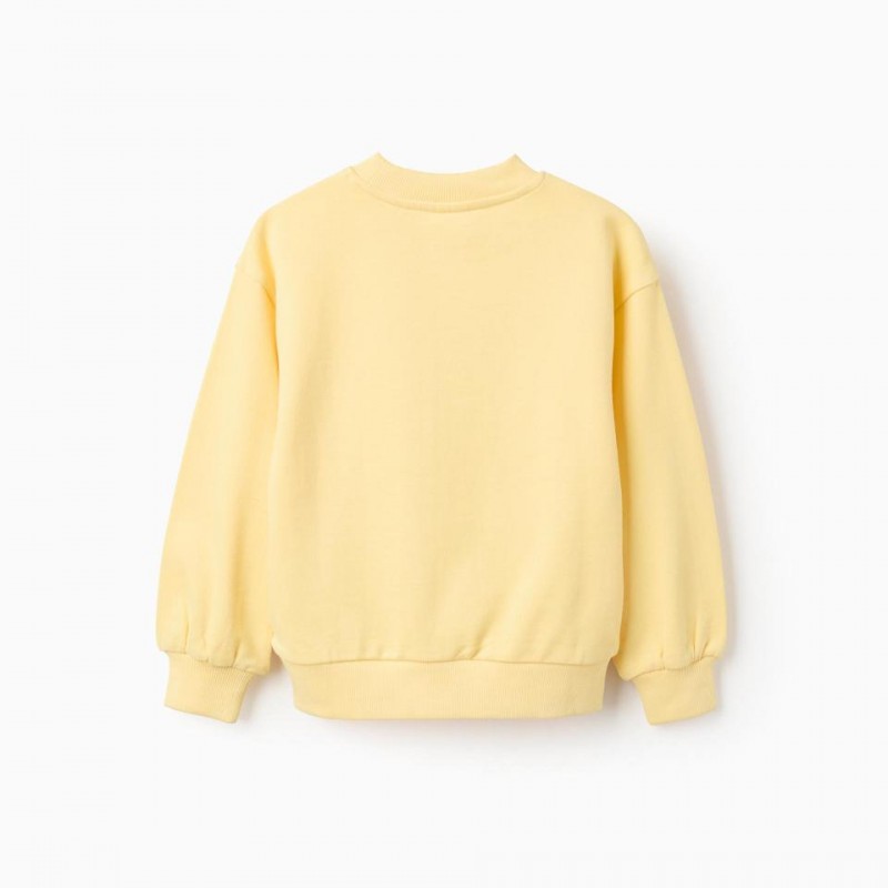 Παιδική Μπλούζα Φούτερ Χωρίς Χνούδι Zippy 26004 Light Yellow