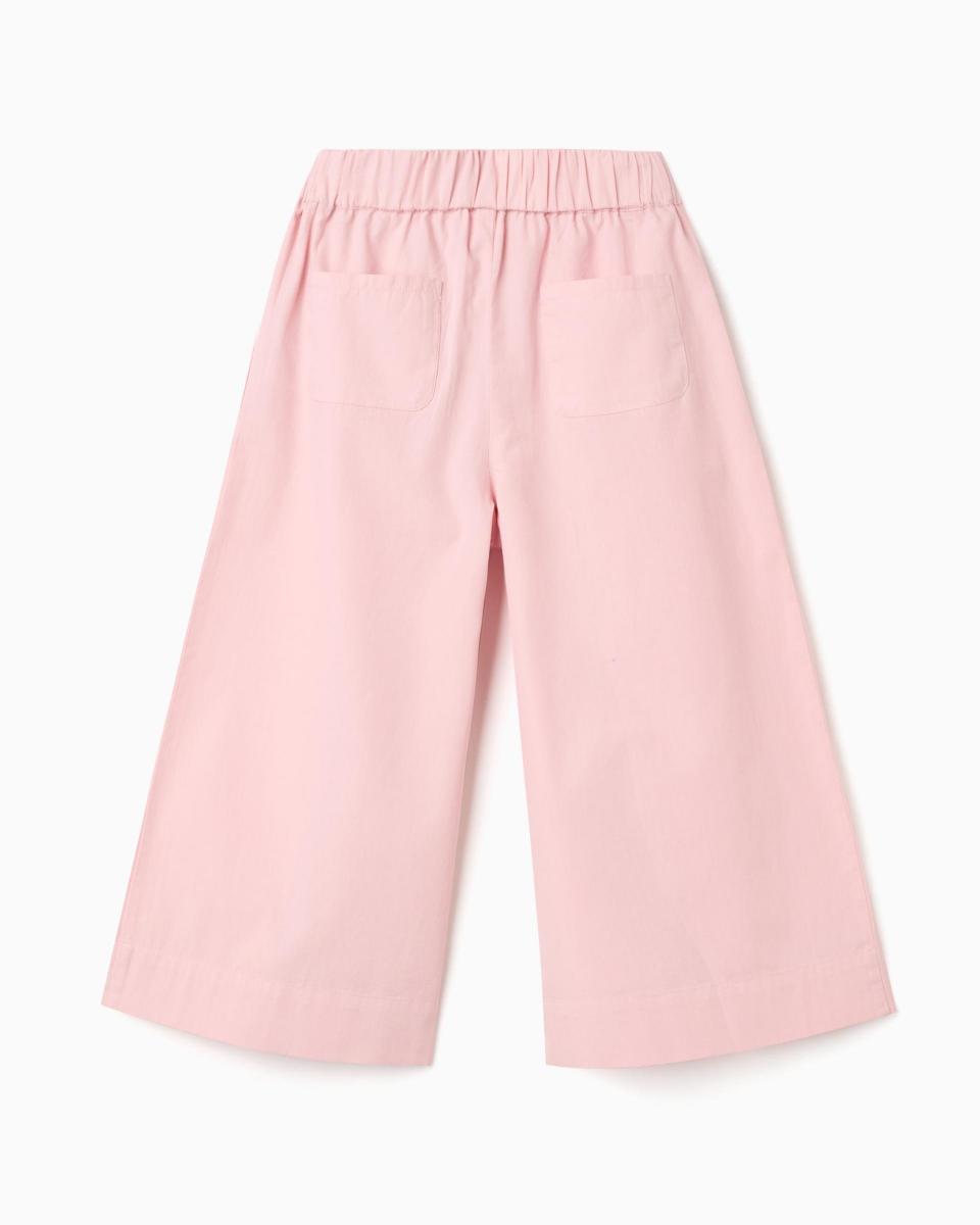 Παιδικό Παντελόνι Wide Leg Με Πιέτες  Zippy 26014 Light Pink
