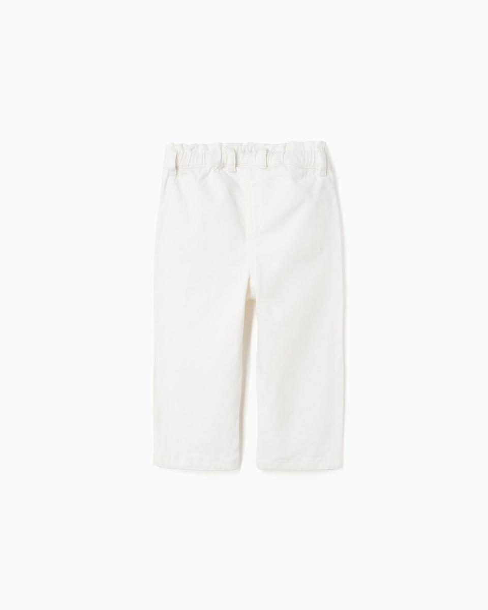 Βρεφικό Παντελόνι Wide Leg Twill Zippy 26005 White