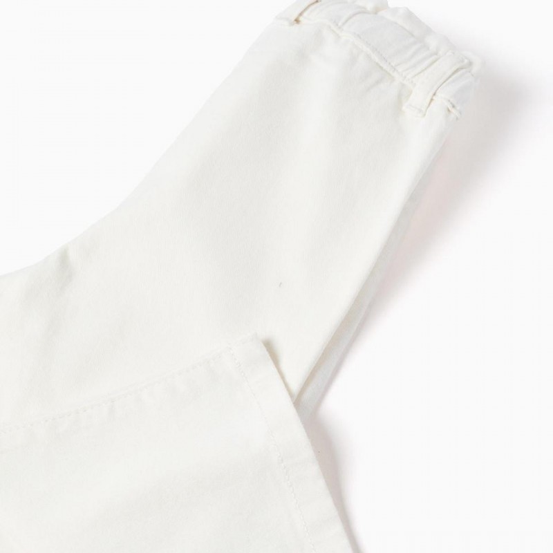 Βρεφικό Παντελόνι Wide Leg Twill Zippy 26005 White