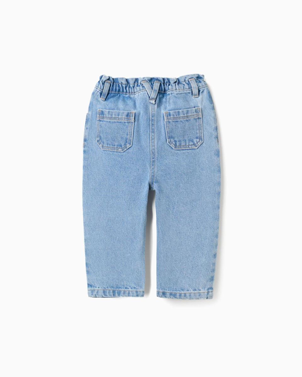 Βρεφικό Τζιν Παντελόνι Baggy  Zippy 26004 Light Blue