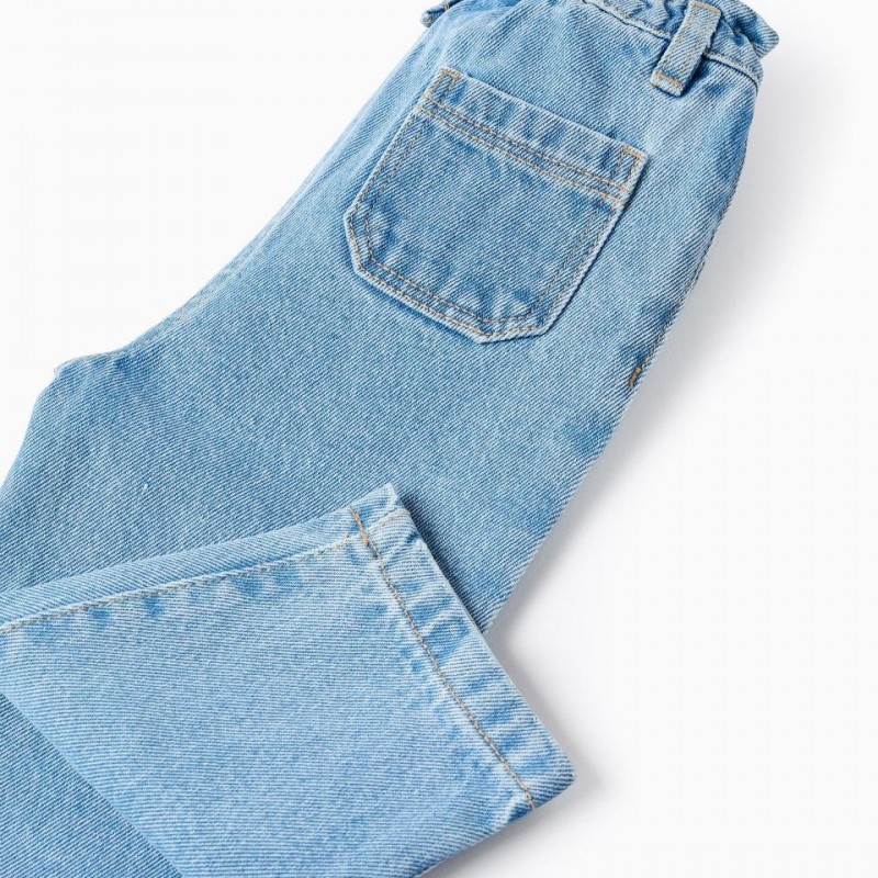 Βρεφικό Τζιν Παντελόνι Baggy  Zippy 26004 Light Blue