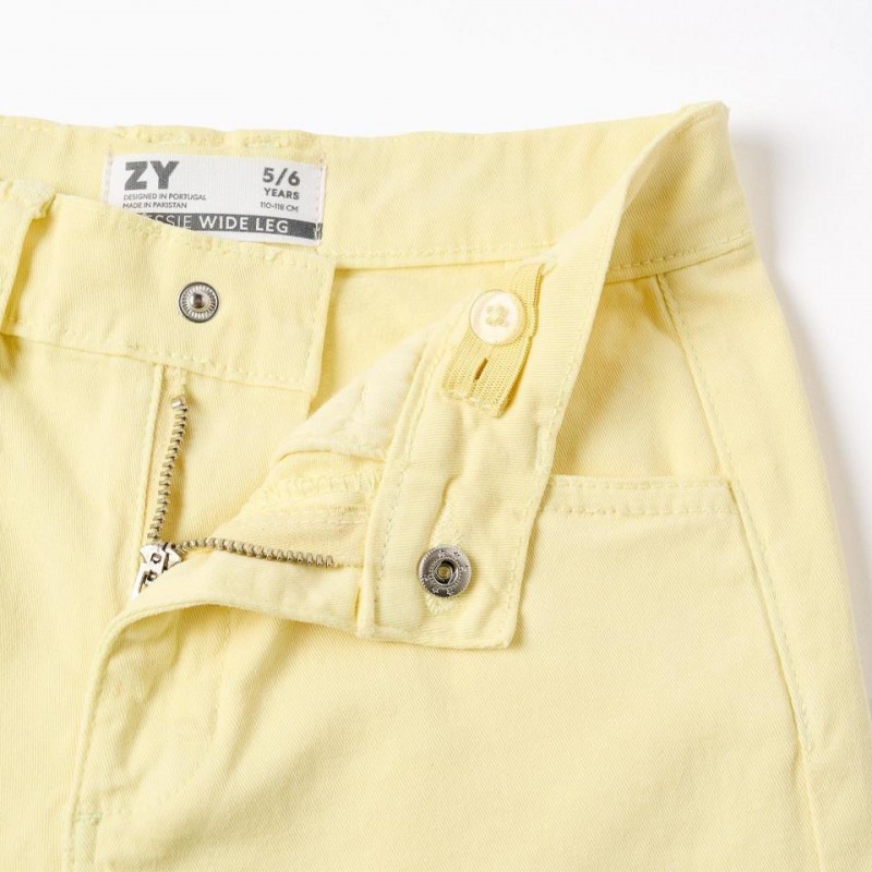 Παιδικό Παντελόνι Υφασμάτινο Twill Zippy 26011 Light Yellow