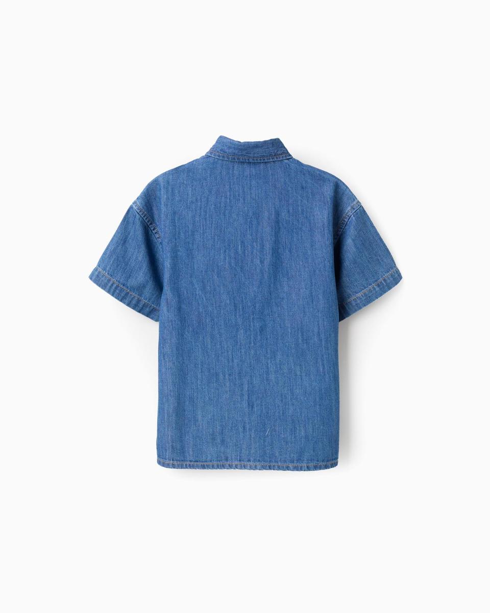Παιδικό Πουκάμισο Τζιν Zippy 26017 Light Denim Blue