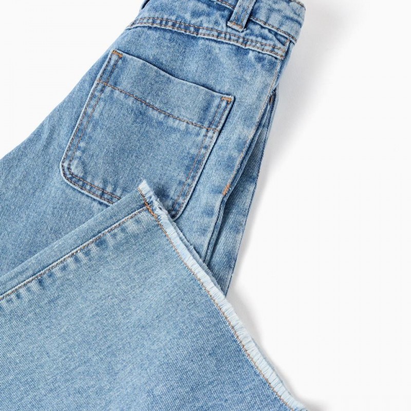 Παιδικό Τζιν Παντελόνι Wide Leg Zippy 26019 Light Blue