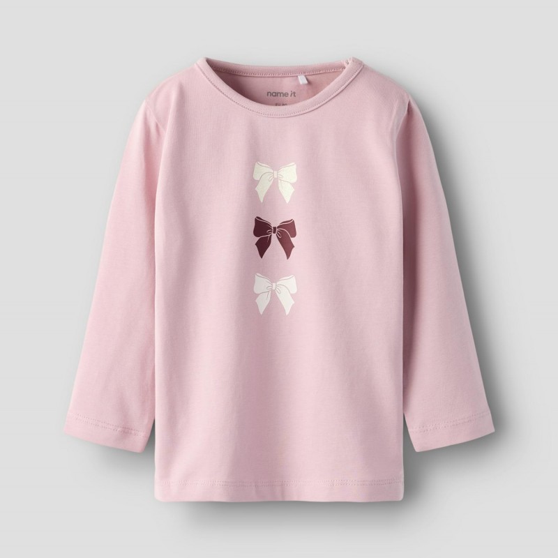 Βρεφική Μπλούζα Μακρυμάνικη Name it 13226053 Bow