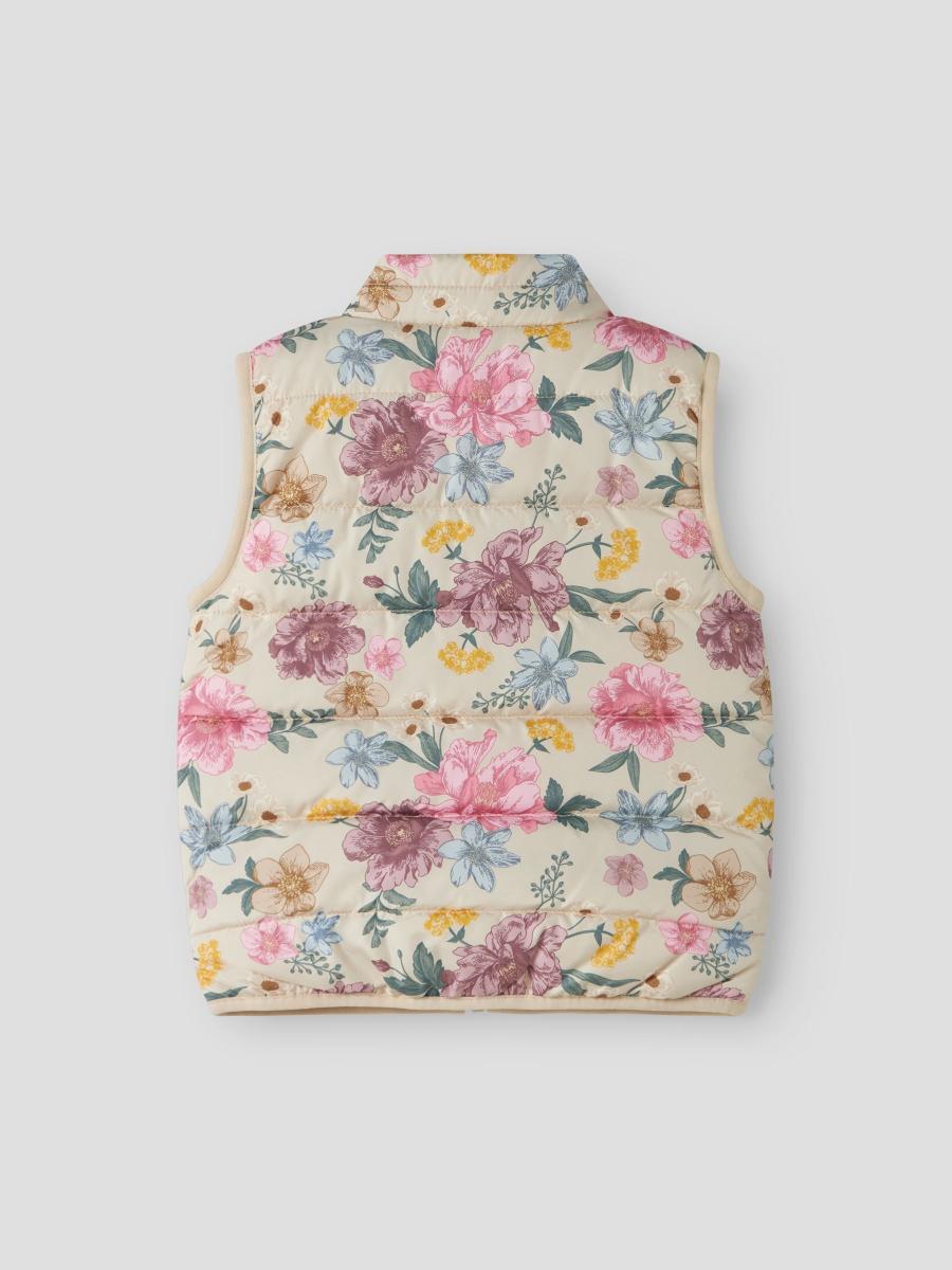 Παιδικό Αμάνικο Μπουφάν Μπεζ Name it 13237541 Birch