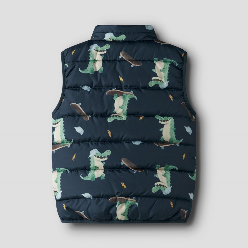 Παιδικό Αμάνικο Μπουφάν Name it 13237568 Insignia Blue