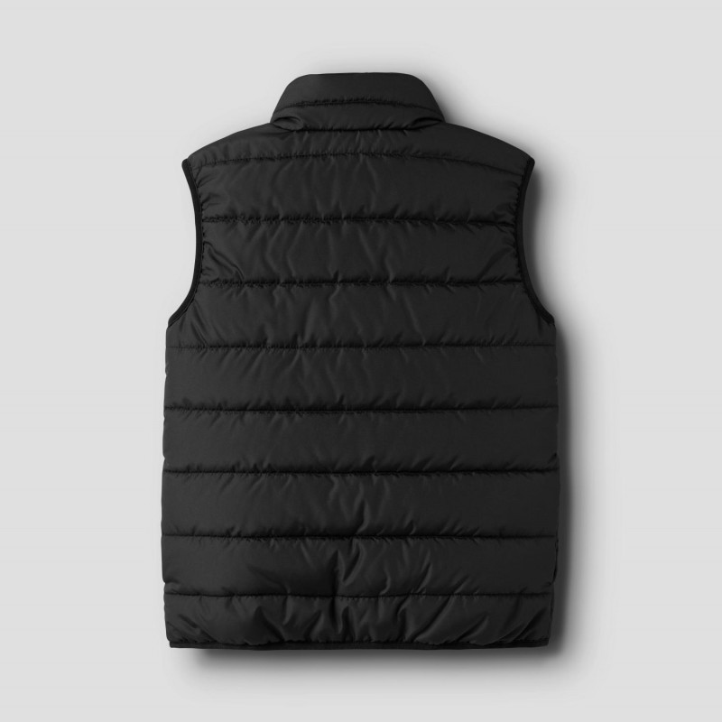 Παιδικό Αμάνικο Μπουφάν Μαύρο Name it 13250748 Black