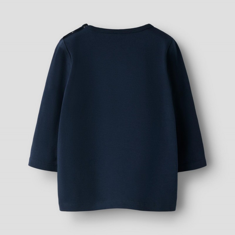 Βρεφική Μπλούζα Μακρυμάνικη Name it 13252691 Navy Blazer