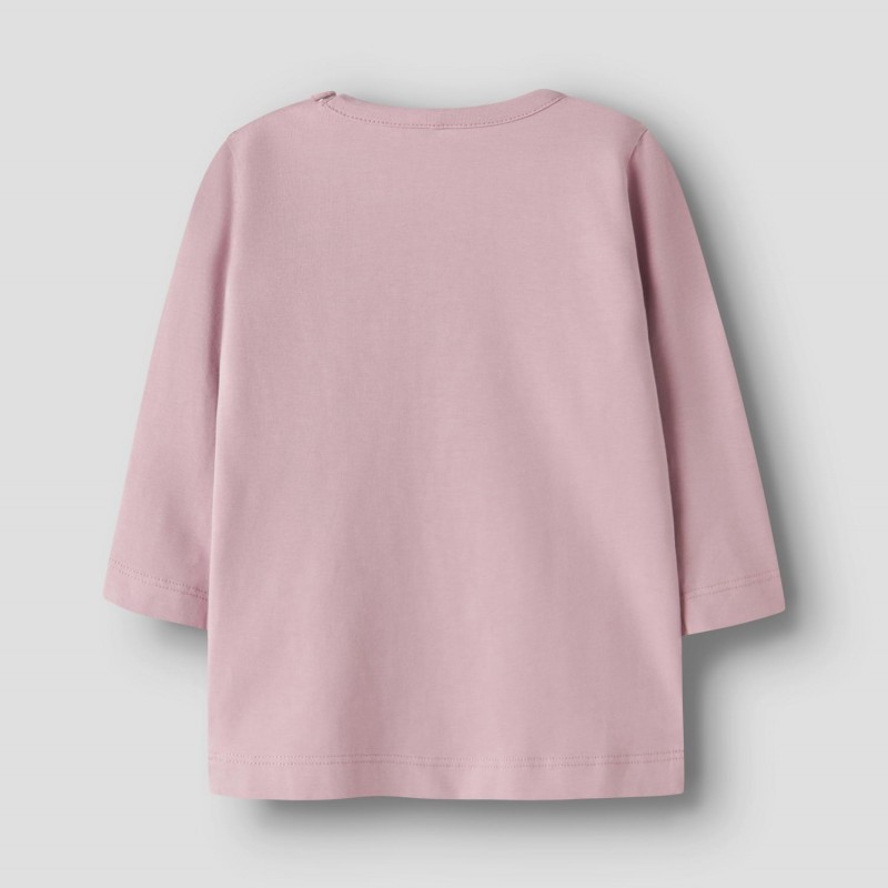 Βρεφική Μπλούζα Μακρυμάνικη Name it 13252662 Dawn Pink