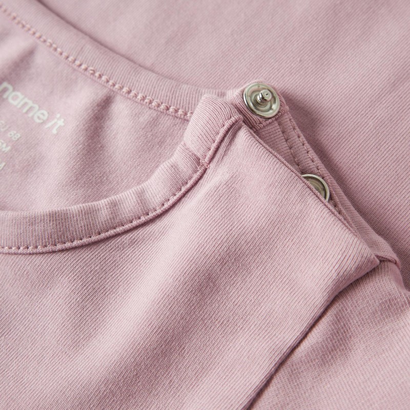 Βρεφική Μπλούζα Μακρυμάνικη Name it 13252662 Dawn Pink