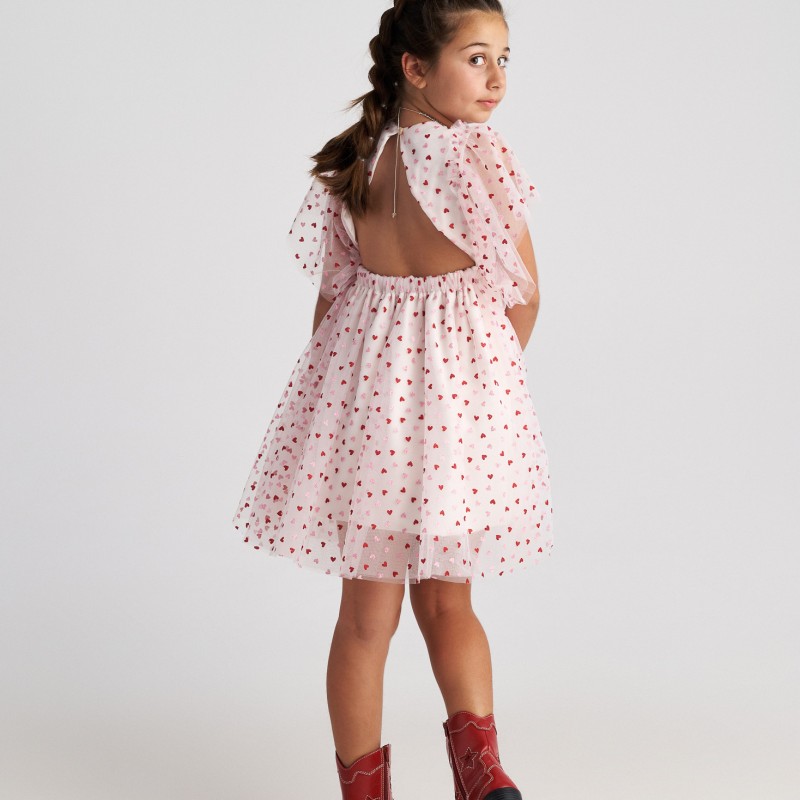 Παιδικό Φόρεμα Τούλινο Heartbeat Tulle Fairy Dress Two in a a castle T7011