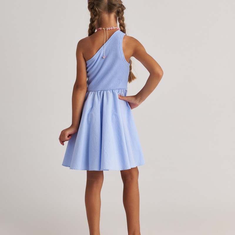 Παιδικό Φόρεμα Γαλάζιο A Simple Idea Ballerina Two in a castle T7194